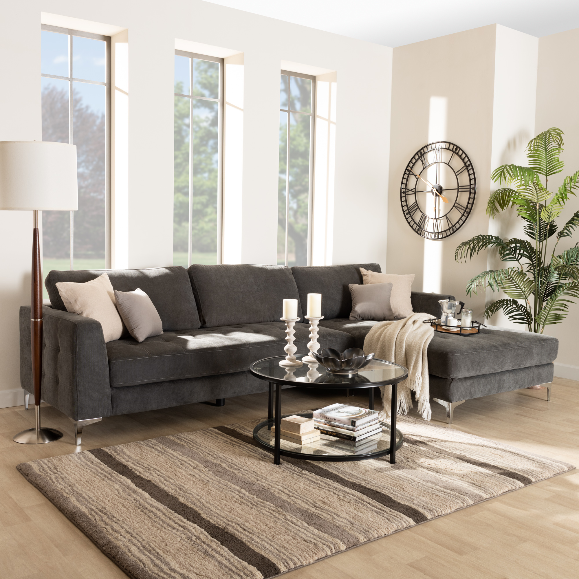 Built in deals sectional sofa