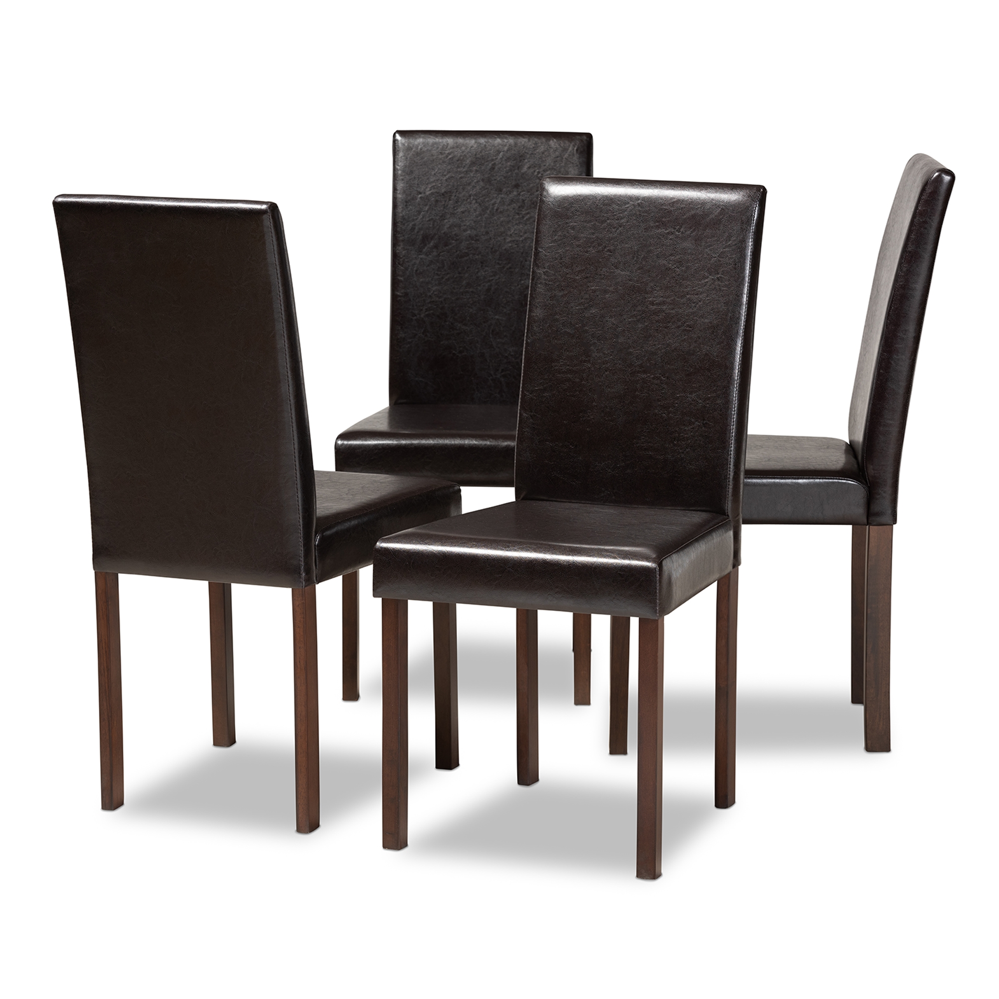 Baxton Studio Andrew Modern Dining Chair Set of 4 Wholesale