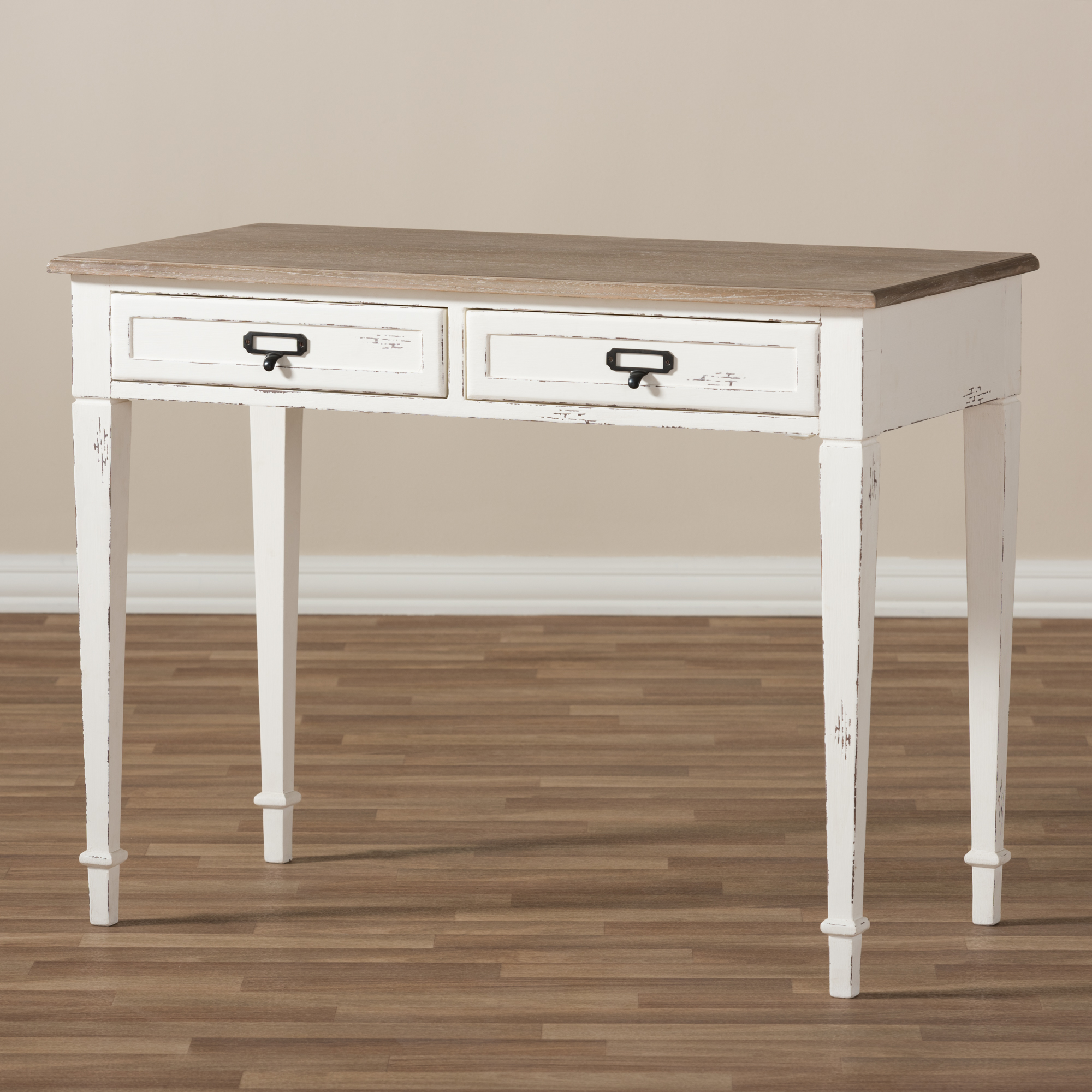 baxton studio dauphine traditional french accent writing desk