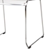 Baxton Studio Lino Transparent Clear Acrylic Dining Chair (Set of 2) - CC-53-Clear