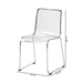 Baxton Studio Lino Transparent Clear Acrylic Dining Chair (Set of 2) - CC-53-Clear