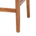 bali & pari Prita Bohemian Paper Loom and Natural Mahogany Wood 2-Piece Bar Stool Set - BC-02-Parekesit-Wood/Brown-BS