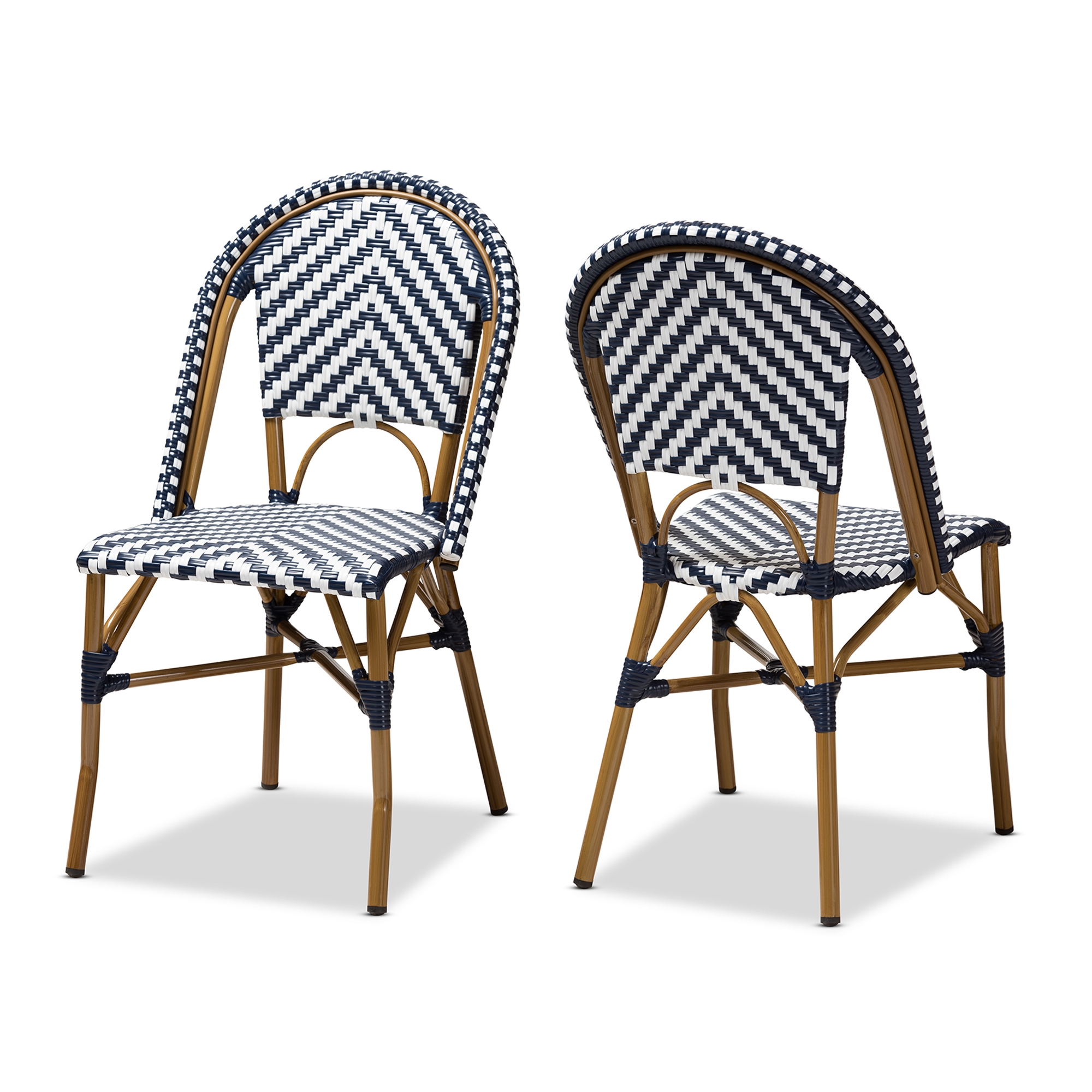 french bistro stacking chairs