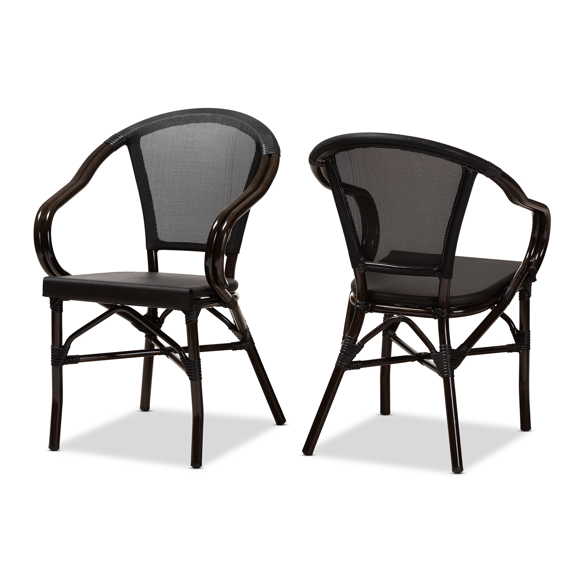 black french bistro chair