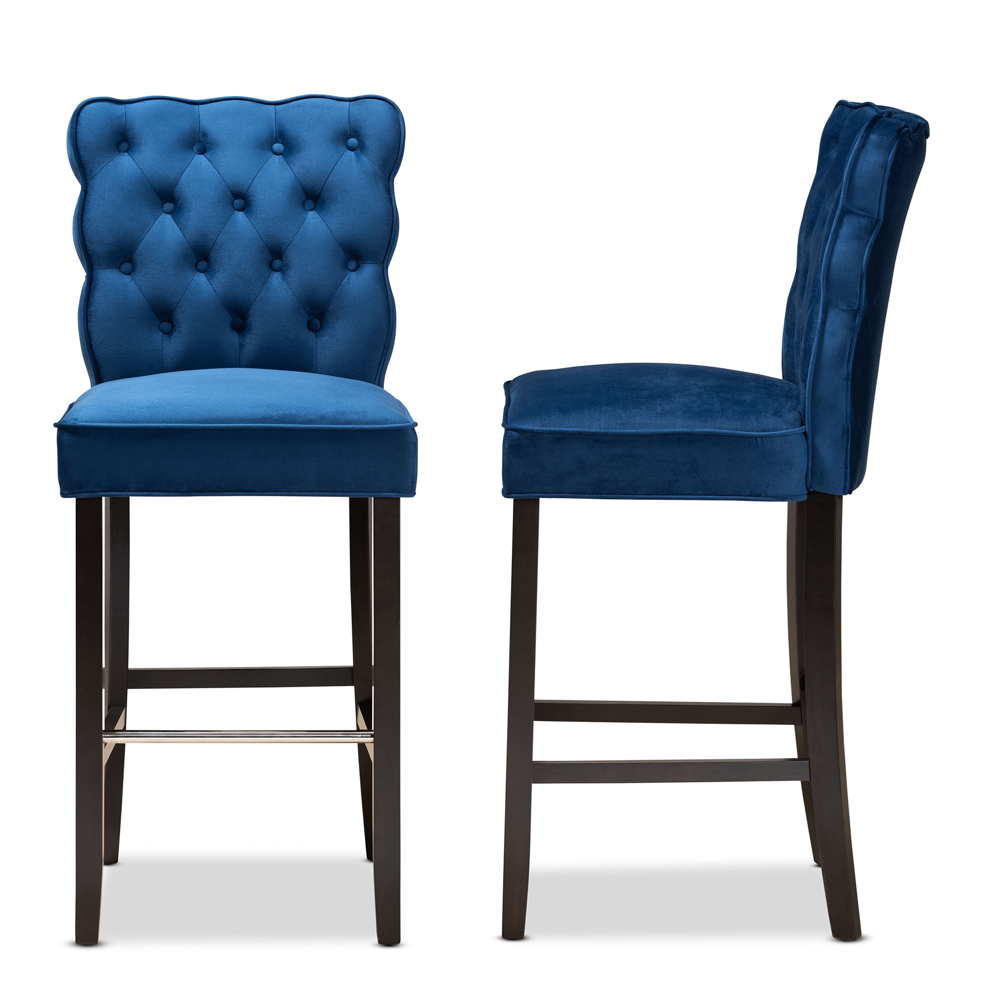 blue bar stools set of 3