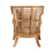 bali & pari Regina Bohemian Light Honey Rattan Arm Chair - REGINA-Light Honey Rattan/Wicker Weave-CC