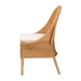 bali & pari Camelia Bohemian Light Honey Rattan Dining Chair - Camelia-Light Honey Rattan-DC