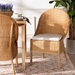 bali & pari Camelia Bohemian Light Honey Rattan Dining Chair - Camelia-Light Honey Rattan-DC