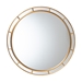 Baxton Studio Ulvi Antique Goldleaf Round Accent Mirror