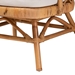 bali & pari Tania Bohemian Light Honey Rattan Accent Chair - TANIA-Light Color Rattan-CC