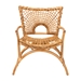 bali & pari Mamba Bohemian Natural Rattan Arm Chair - MAMBA-Rattan-CC