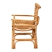 bali & pari Mamba Bohemian Natural Rattan Arm Chair - MAMBA-Rattan-CC