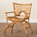 bali & pari Mamba Bohemian Natural Rattan Arm Chair - MAMBA-Rattan-CC