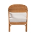 bali & pari Marisa Bohemian Light Honey Rattan Arm Chair - MARISA-Light Honey Rattan-CC