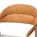 bali & pari Marisa Bohemian Light Honey Rattan Arm Chair - MARISA-Light Honey Rattan-CC