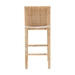 bali & pari Sofia Bohemian Natural Rattan Bar Stool - Sofia-Natural-BS