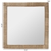 bali & pari Geralyn Japandi Natural Seagrass Square Wall Mirror - WS096-Natural Rattan-Mirror