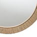 bali & pari Geralyn Japandi Natural Seagrass Round Wall Mirror - WS097-Natural Rattan-Mirror