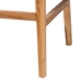 bali & pari Storsel Bohemian Natural Rattan and Teak Wood Bar Stool - STORSEL-Natural Rattan/Teak Wood-BS