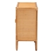 bali & pari Baylor Bohemian Light Honey Rattan Storage Cabinet - TORAJA-Light Honey Rattan-Cabinet