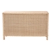 bali & pari Lanica Japandi Sun-Bleached Braided Rattan 6-Drawer Dresser - Braided Sun Bleached Ivory-Wood/Rattan-6DW-Dresser