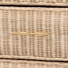 bali & pari Lanica Japandi Sun-Bleached Braided Rattan 6-Drawer Dresser - Braided Sun Bleached Ivory-Wood/Rattan-6DW-Dresser