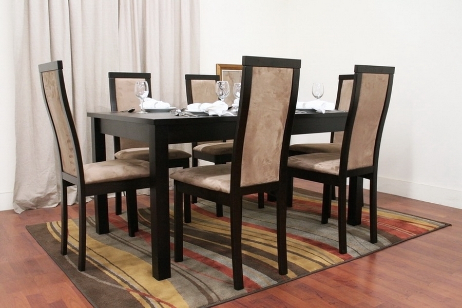 MODERN Paule 7 piece DINING SET contemporary  